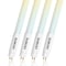 Luxrite 4FT T5 LED Tube Light Bulbs 24W 54W Equivalent 3200LM 4CCT 3500K-5000K Ballast Bypass, 4PK LR34154-4PK - alternate 1